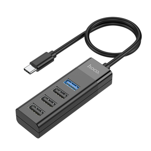 Hoco 4-in-1 Type-C to USB3.0 + USB2.0X3 Converter, HB25