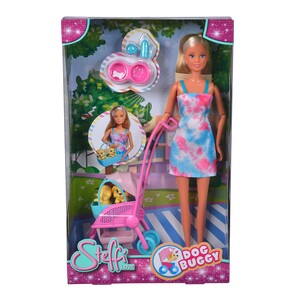 Steffi Love Dog Buggy Doll, 105733630