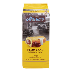 Maestro Massimo Plum Cake Chocolate 10 x 45g