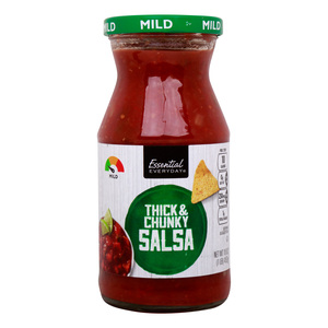 Essential Everyday Mild Thick & Chunky Salsa 453 g