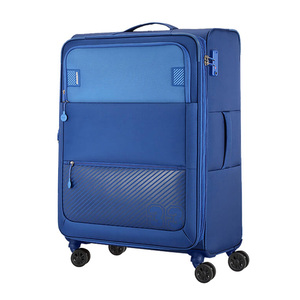 American Tourister Majores Soft Trolley with TSA Combination Lock, 70  cm, Blue