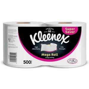 Kleenex Viva Paper Roll Towel 250 Meter 2 Rolls