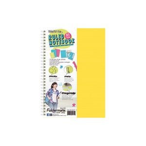 Foldermate 3 Subject Notebook A5 120 Sheets BX12 RW