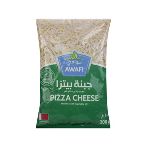 Awafi Shredded Mozzarella Pizza Cheese 200 g