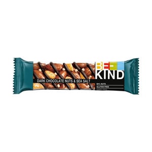 Be-Kind Dark Chocolate Nuts & Sea Salt Bar 12 x 40 g