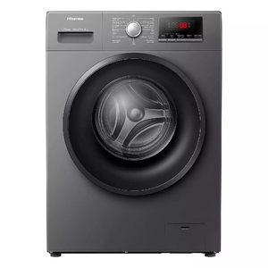 Hisense Front Load Washing Machine, 1200 RPM, 8 kg, Titanium Grey, WFQP8012TS