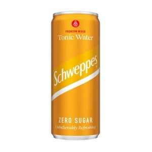 Schweppes Zero Sugar Tonic Water 6 x 250 ml