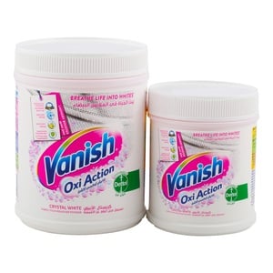 Vanish Stain Remover Crystal White Powder 900 g + 450 g