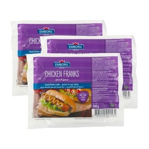 Emborg Chicken Franks 340 g 2 + 1