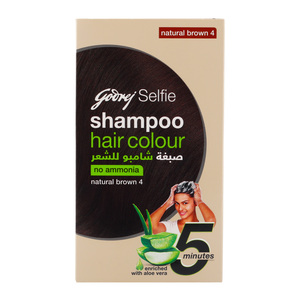 Godrej Easy Hair Colour 4 Natural Brown 1 pkt