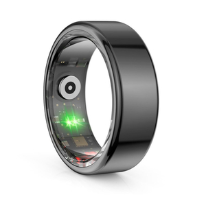 Trands Smart Health Ring, Metallic Black, TR-R02