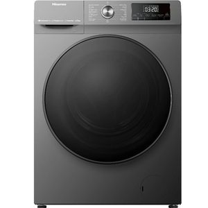 Hisense Front Load Washer and Dryer, 10/6 kg, 1400 RPM, Titanium Silver, WDQA1014VJMWT