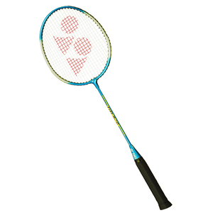 Yonex Badminton Racket Strung with Cover, Gr-020, Metallic Blue