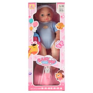 Fabiola Battery Operated Baby Doll 12In KT3100I