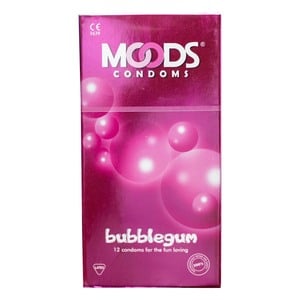 Moods Condoms Bubblegum 12 pcs