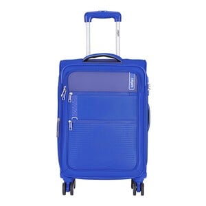 Safari Jetsetter 4 Wheel Soft Trolley, 71 cm, Blue