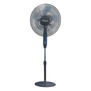Super General Standing Fan, 16 inches, 55W, Black, KSGSF48MR
