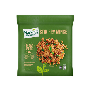 Harvest Gourmet Plant Based Stir Fry Mince 300gm