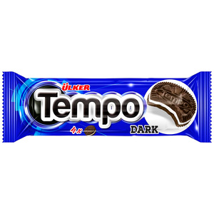 Ulker Tempo Dark Biscuits With Vanilla Cream 16 x 36 g