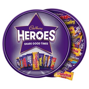 Cadbury Heroes Chocolate Tub 550 g