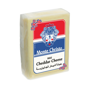 Monte Christo White Mild English Cheddar White Cheese 200 g