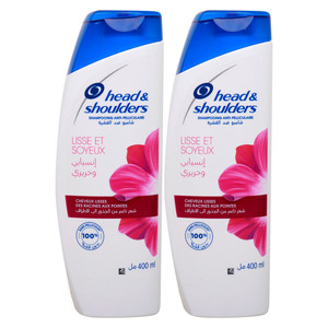 Head & Shoulders Smooth & Silky 2 x 400 ml