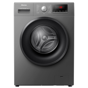 Hisense Front Load Washer, 9 kg, 1400 RPM, Titanium Grey, WFPV9014EVMT