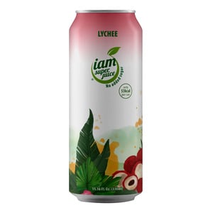 I Am Super Juice No Added Sugar Lychee 330 ml