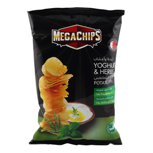 Mega Potato Chips Yoghurt & Herbs 85 g