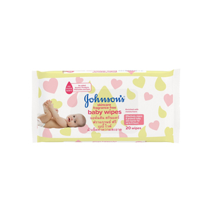 Jhonsons Skincare Fragrance Free Baby Wipes Uncentd 20's
