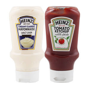 Heinz Tomato Ketchup 460 g + Mayonnaise 400 ml