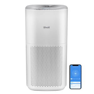 Levoit Smart Air Purifier, 147m² Room Coverage, White, Core 600S