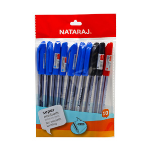 Nataraj Super Bold Ballpoint Pen 10pcs 721