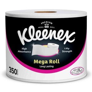 Kleenex Viva Kitchen Paper Towel Mega Roll Tissue 350 Meters 1 Roll