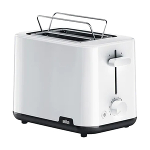 Braun 2 Slice Toaster, 900W, White, HT1010WH