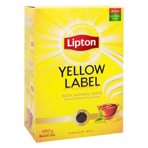 ليبتون شاي احمر العلامة الصفراء 450 جم