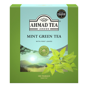 Ahmad Green Tea Mint 100 Teabags