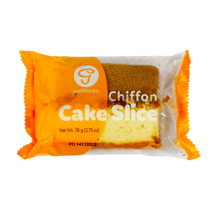 Goldilocks Chiffon Cake Slice 78 g
