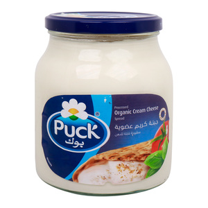 Puck Processed Organic Cream Cheese Spread 910 g