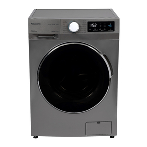 Panasonic Full Automatic Front Load Washing Machine, 8 kg, 1400 RPM, Dark Silver, NA-16MG1LKW