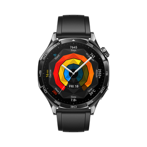 Huawei Watch GT 5 Smartwatch, Vili with Black Fluoroelastomer Strap