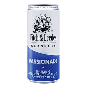 Fitch & Leedes Classics Passionade Sparkling Passionfruit And Lemon Flavoured Drink 300 ml