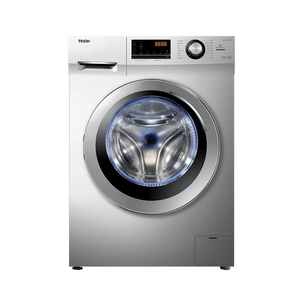 Haier Front Load Washer & Dryer, 8/5 kg, 1400 RPM, Silver, HWD80-BP14636S