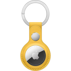 Apple AirTag Leather Key Ring, Meyer Lemon, MM063ZE/A