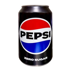 Pepsi Zero Sugar Black Can 330 ml