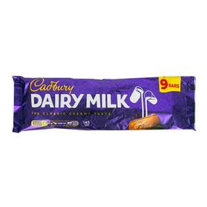 Cadbury Dairy Milk 9 pcs 244.8 g