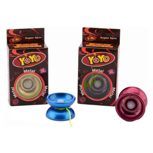 Johntoy Super Spin Metallic Yo Yo, Assorted 1pc, 29483