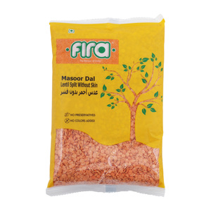 Fira Masoor Dal Split Without Skin 400 g