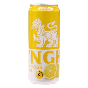 Singha Zero Sugar Lemon Soda 330 ml