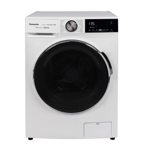 Panasonic Front Load Washer & Dryer, 12/8 kg, 1400 RPM, White, NA-S24ML1WKW